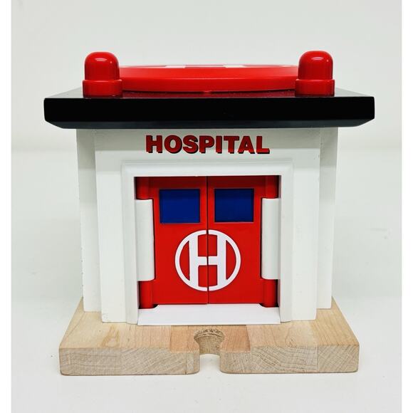 Rescue Hospital Thomas & Friends Wooden Railway LC99349 LN Complete w/ Box - Picture 3 of 15